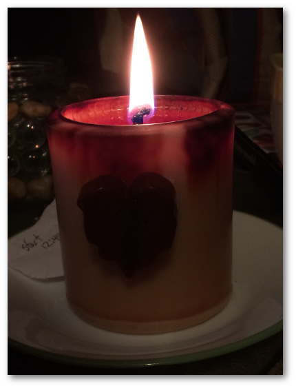 Embedded Heart Container Candle - CandleScience